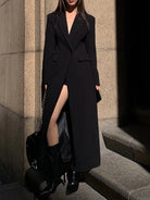 Trench Long Femme Élégant au Style Intemporel 1