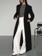 Trench Long Femme Élégant au Style Intemporel 4