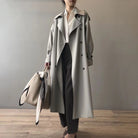 Trenchcoat Femme Oversized en Windbreaker Double Boutonnage – Élégance et Confort pour Toutes Occasions 0