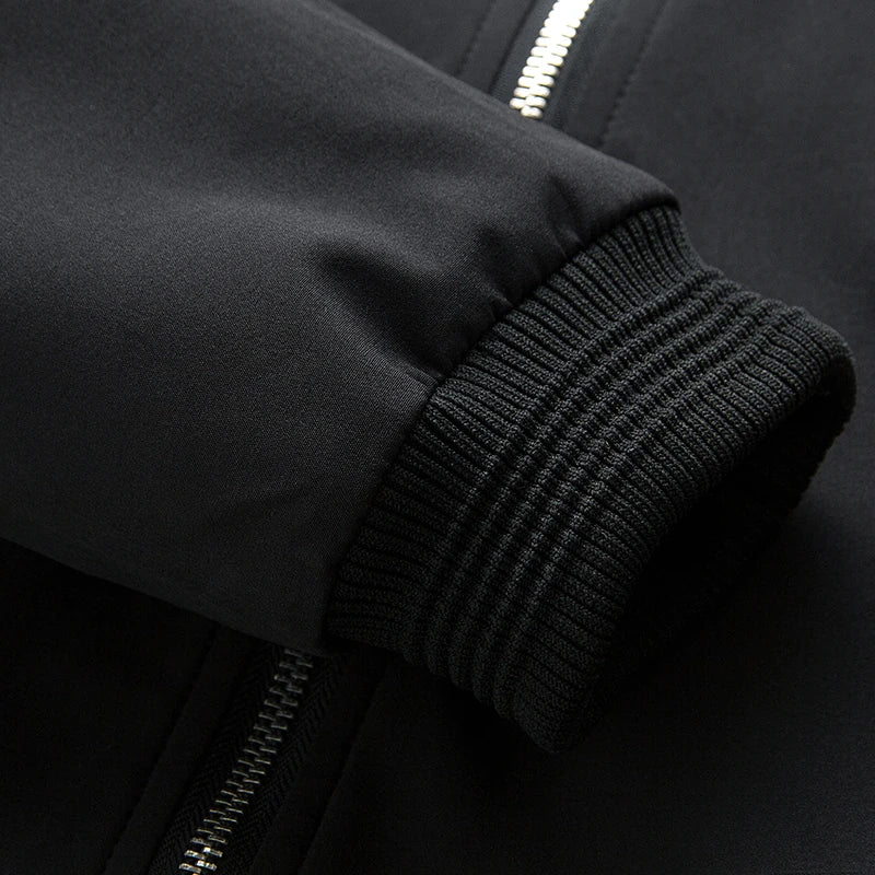Veste Bomber Homme Slim avec Fermeture Éclair 4