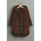 Veste Boutonnée avec Capuche Élégante pour Femmes - Confort Optimal 3