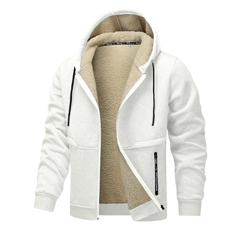 Veste Décontractée en Fleece pour Hommes avec Coupe Lâche et Confort Optimal 2