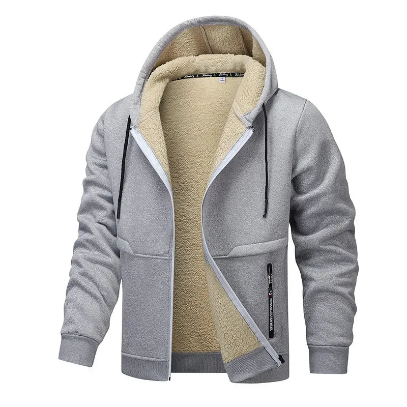 Veste Décontractée en Fleece pour Hommes avec Coupe Lâche et Confort Optimal 7