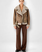 Veste Femme Bomber – Style Aviateur Moderne pour un Look Décontracté et Élégant 0