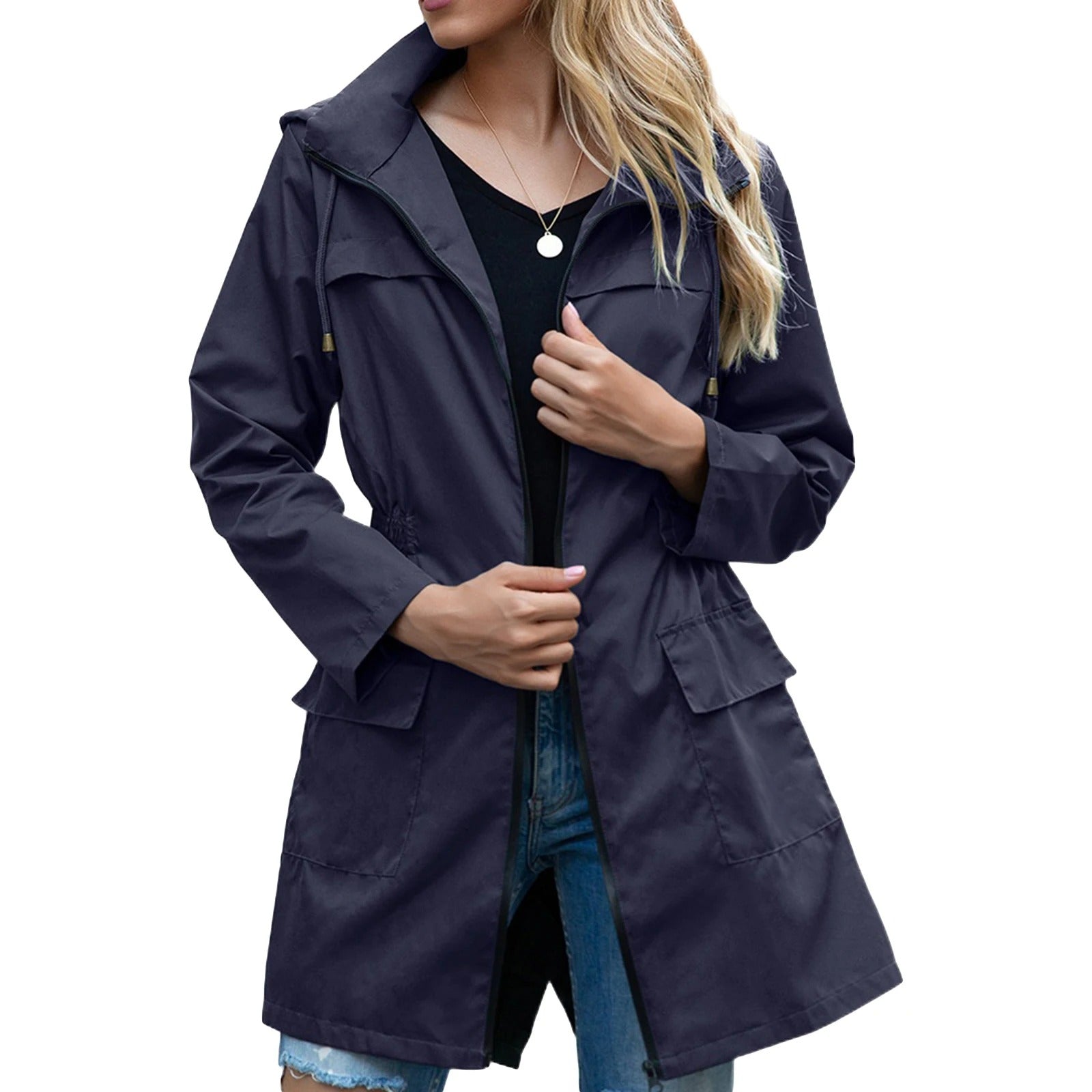 Veste Femme Élégante Imperméable au Confort Optimal 1