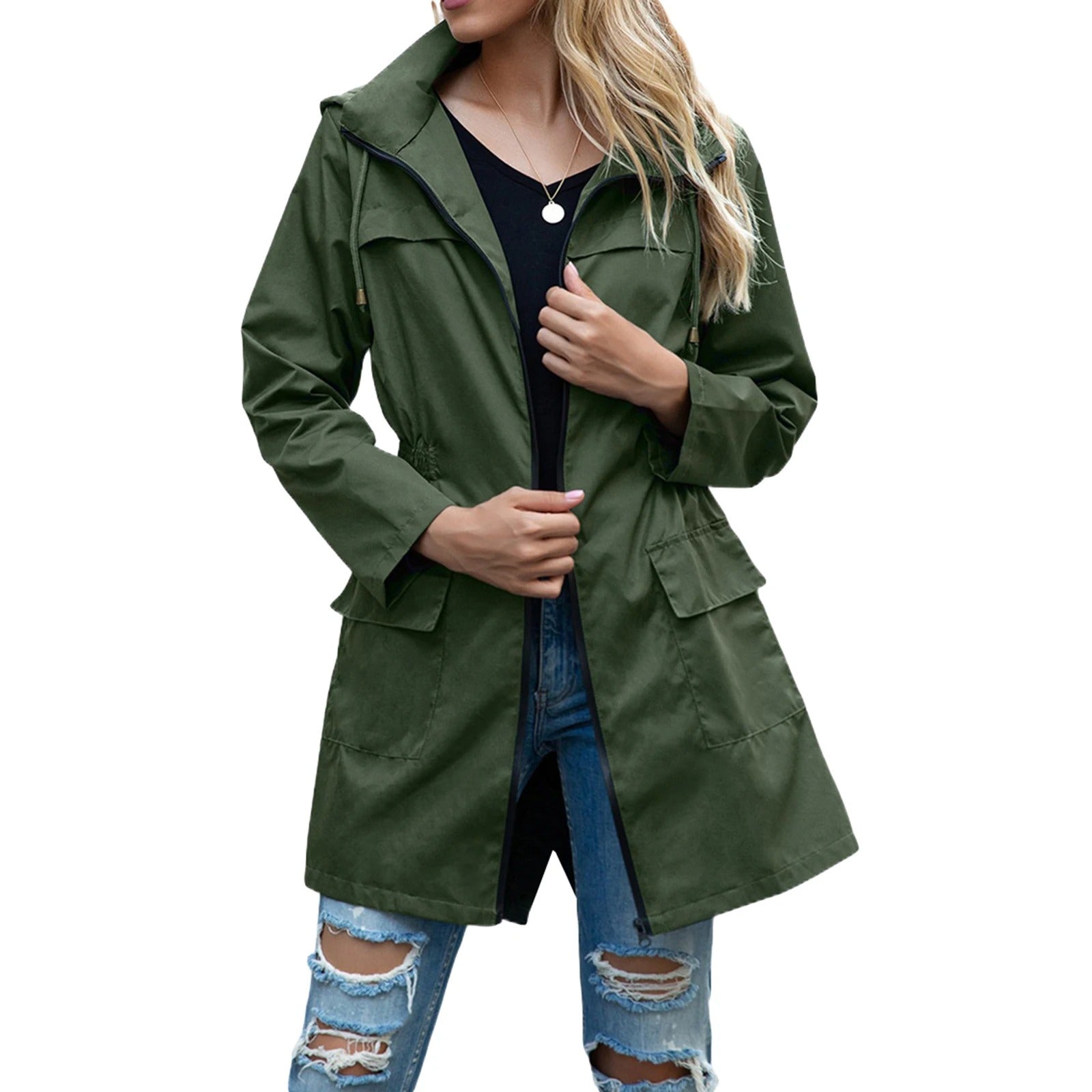 Veste Femme Élégante Imperméable au Confort Optimal 3