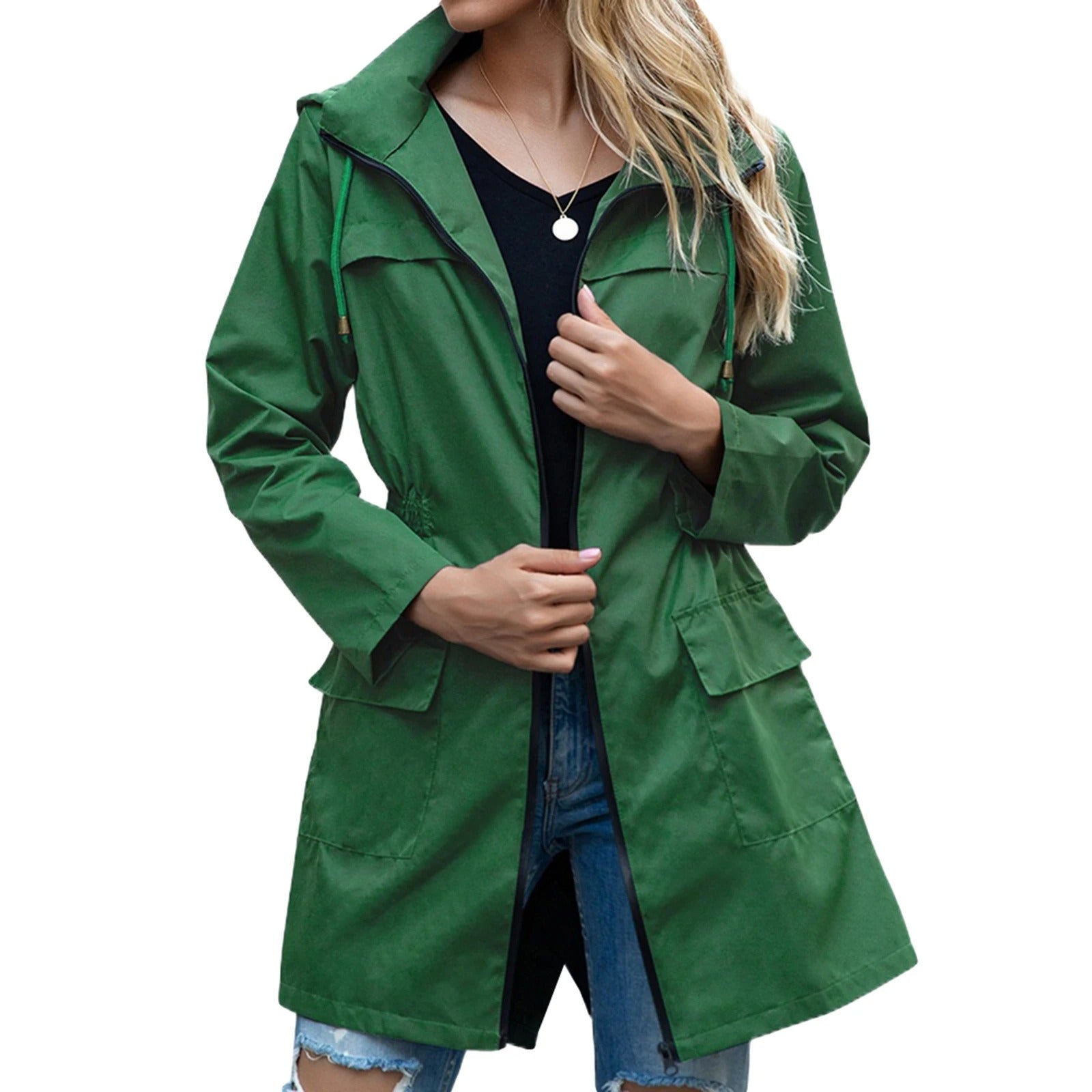 Veste Femme Élégante Imperméable au Confort Optimal 4