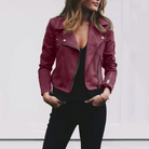 Veste Femme Élégante avec Col Montant pour un Look Chic 4