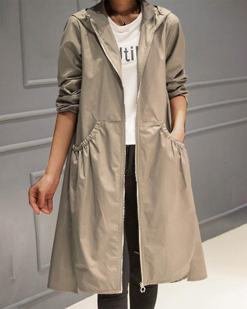 Veste Femme Longue Élégante au Confort Optimal 0