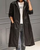 Veste Femme Longue Élégante au Confort Optimal 4
