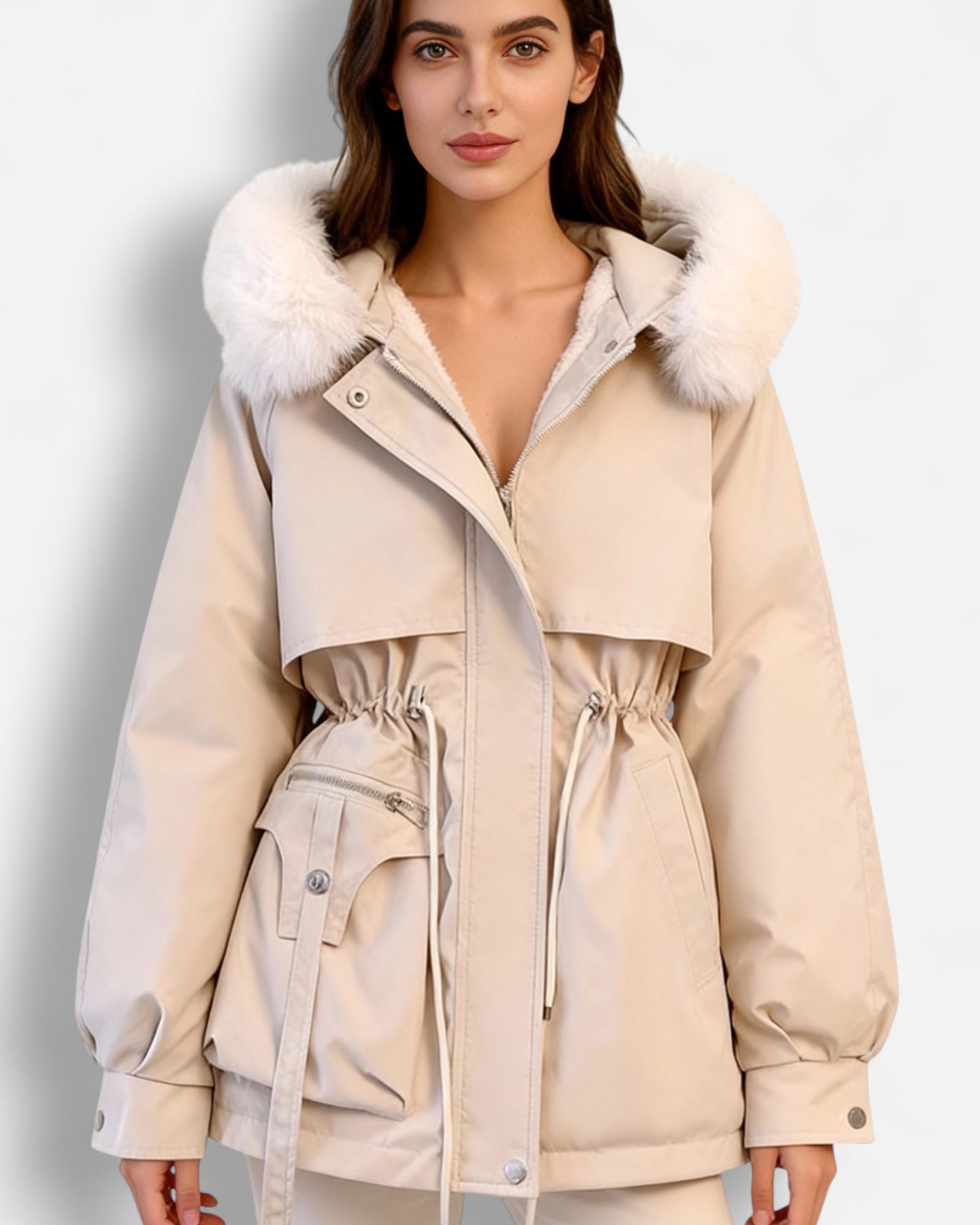 Veste Hiver Femme – Élégante, Imperméable et Doublée pour Rester au Chaud par Temps Froid 1