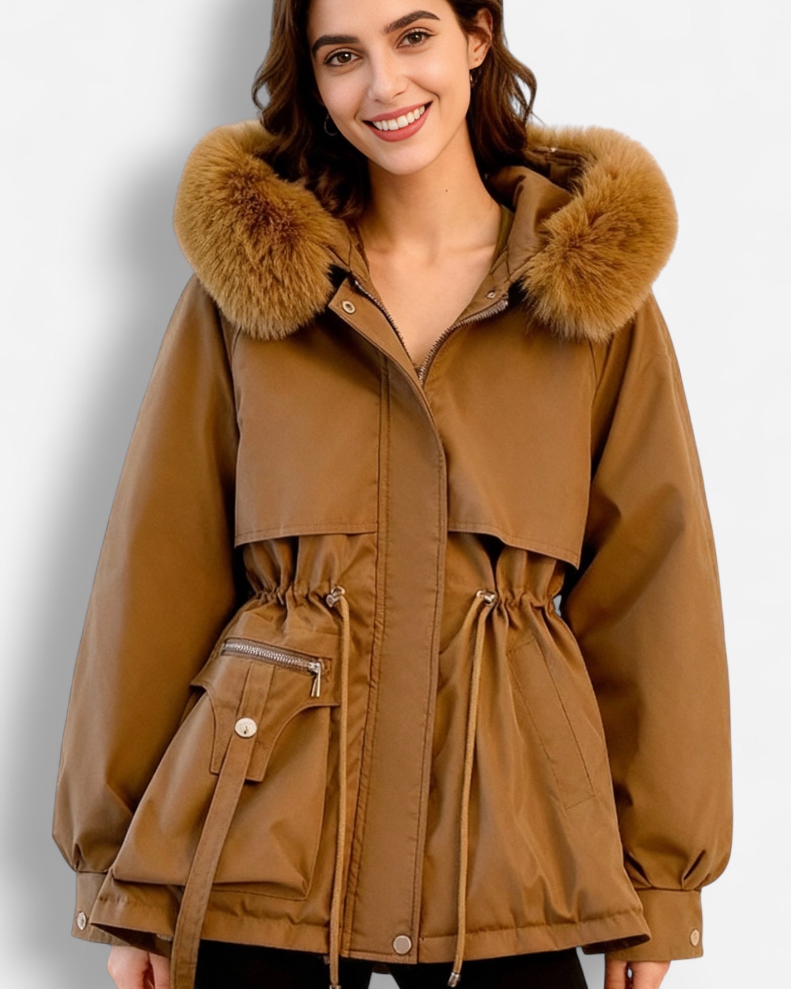 Veste Hiver Femme – Élégante, Imperméable et Doublée pour Rester au Chaud par Temps Froid 2