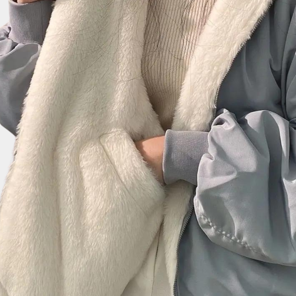 Veste Hiver Femme – Tissu Doux et Chaud pour Confort et Élégance en Hiver 2