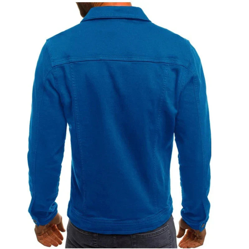 Veste Homme Boutonnée Élégante avec Poches Pratiques pour un Style Quotidien 1