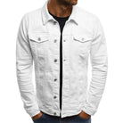 Veste Homme Boutonnée Élégante avec Poches Pratiques pour un Style Quotidien 2