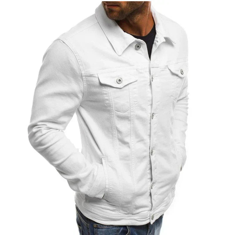 Veste Homme Boutonnée Élégante avec Poches Pratiques pour un Style Quotidien 3