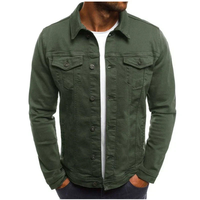 Veste Homme Boutonnée Élégante avec Poches Pratiques pour un Style Quotidien 5