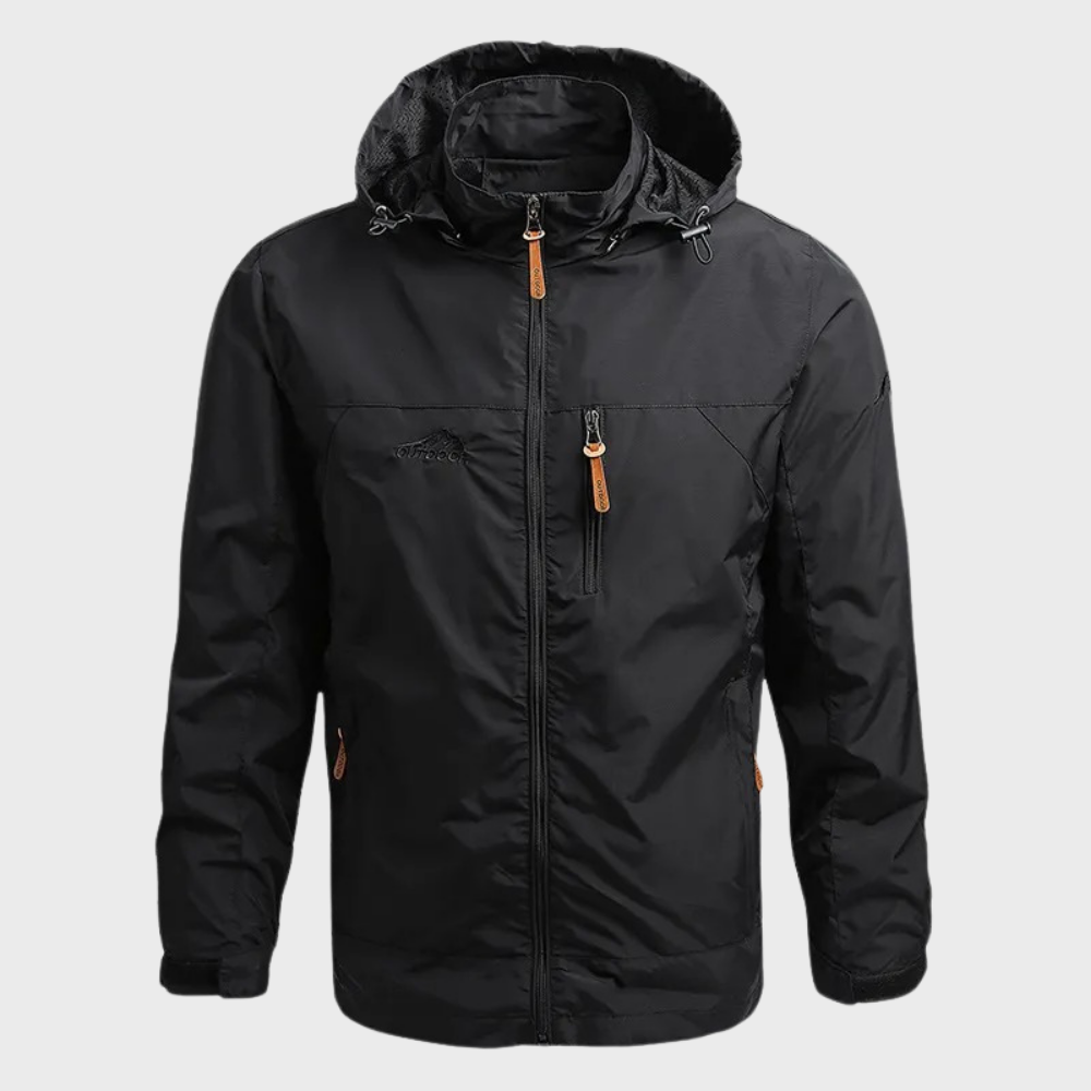 Veste Imperméable Élégante pour Hommes avec Capuche et Confort Optimal 0