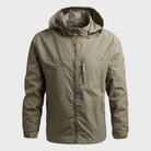 Veste Imperméable Élégante pour Hommes avec Capuche et Confort Optimal 1
