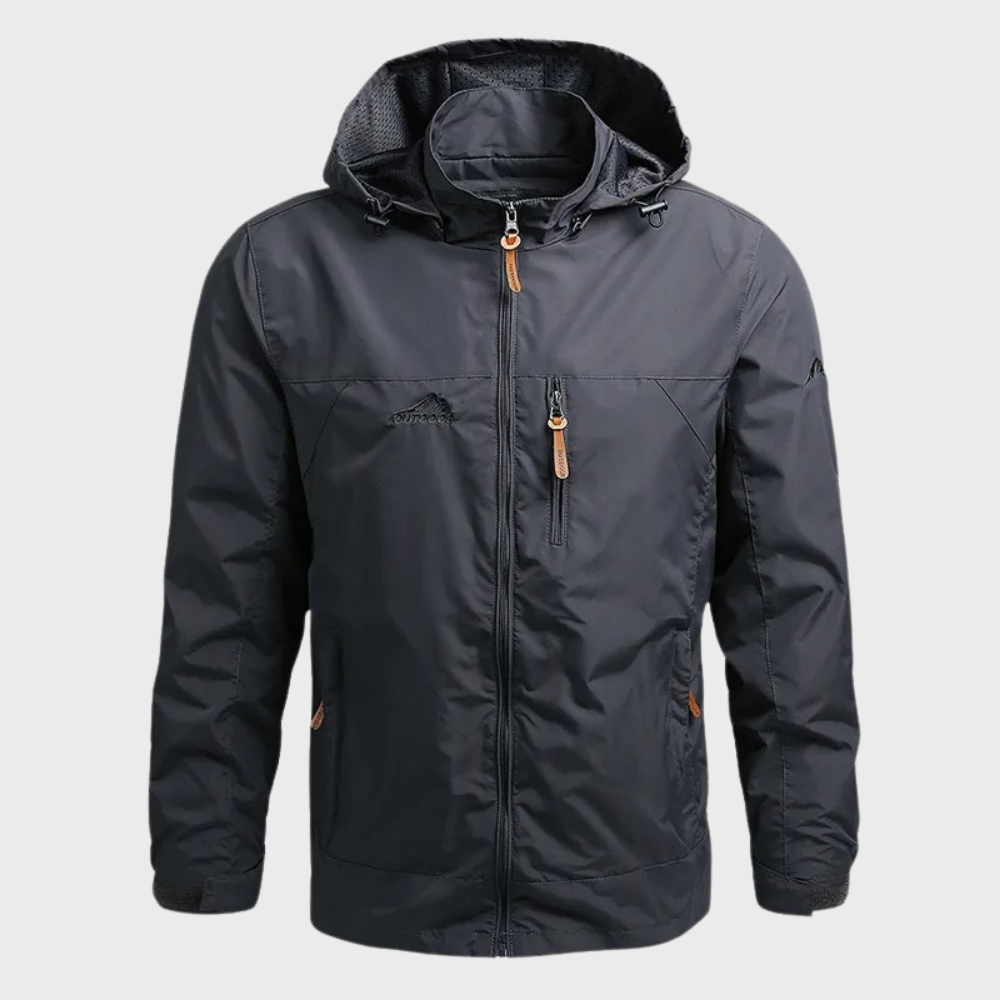 Veste Imperméable Élégante pour Hommes avec Capuche et Confort Optimal 3