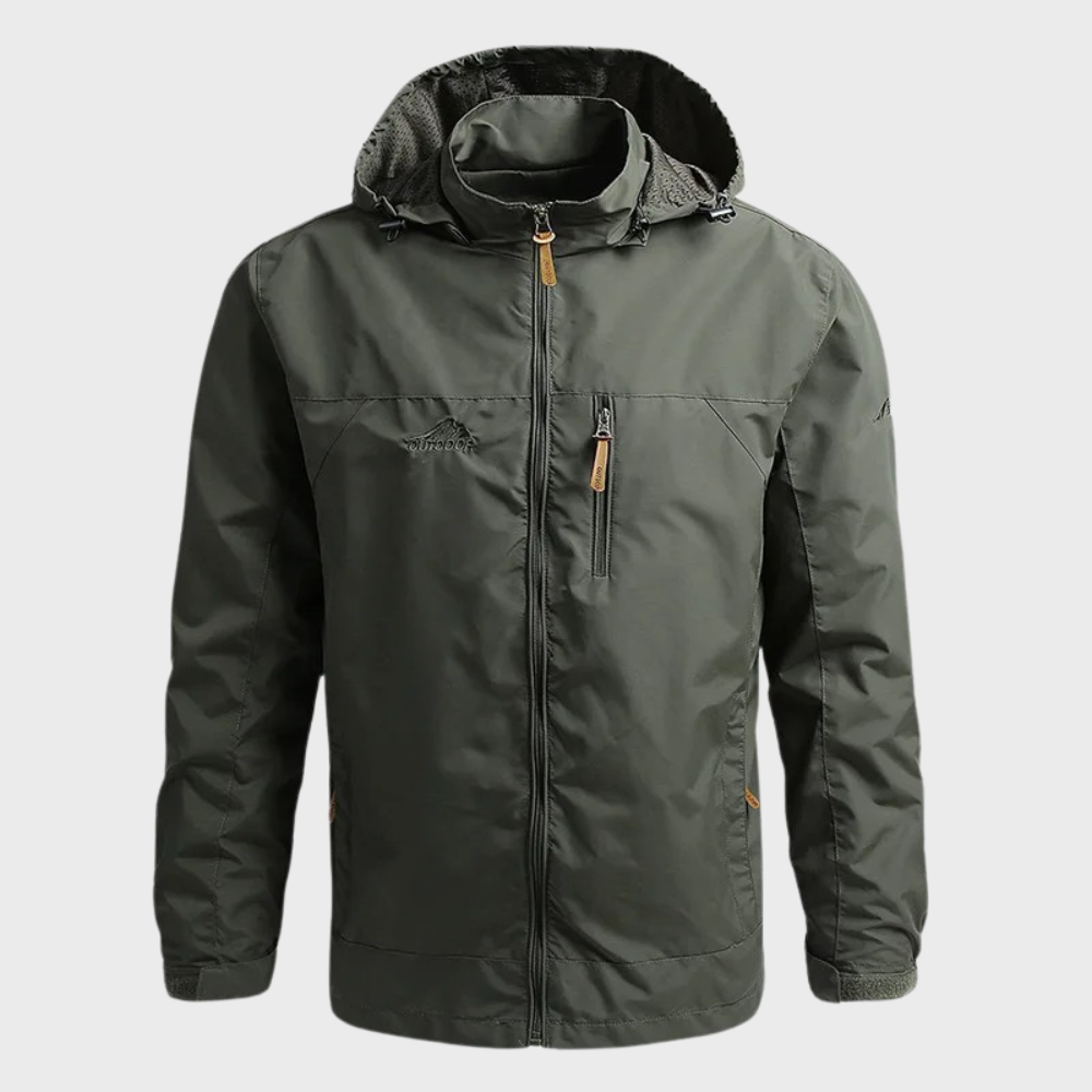 Veste Imperméable Élégante pour Hommes avec Capuche et Confort Optimal 4
