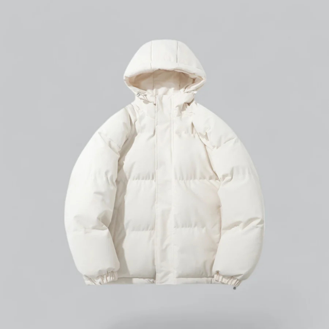 Veste Isolante Classique avec Capuche pour Hommes - Confort Optimal pour l'Hiver 1