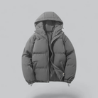 Veste Isolante Classique avec Capuche pour Hommes - Confort Optimal pour l'Hiver 2