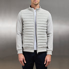 Veste Matelassée Décontractée pour Hommes avec Col Montant et Ajustement Confortable 0