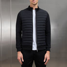 Veste Matelassée Décontractée pour Hommes avec Col Montant et Ajustement Confortable 2
