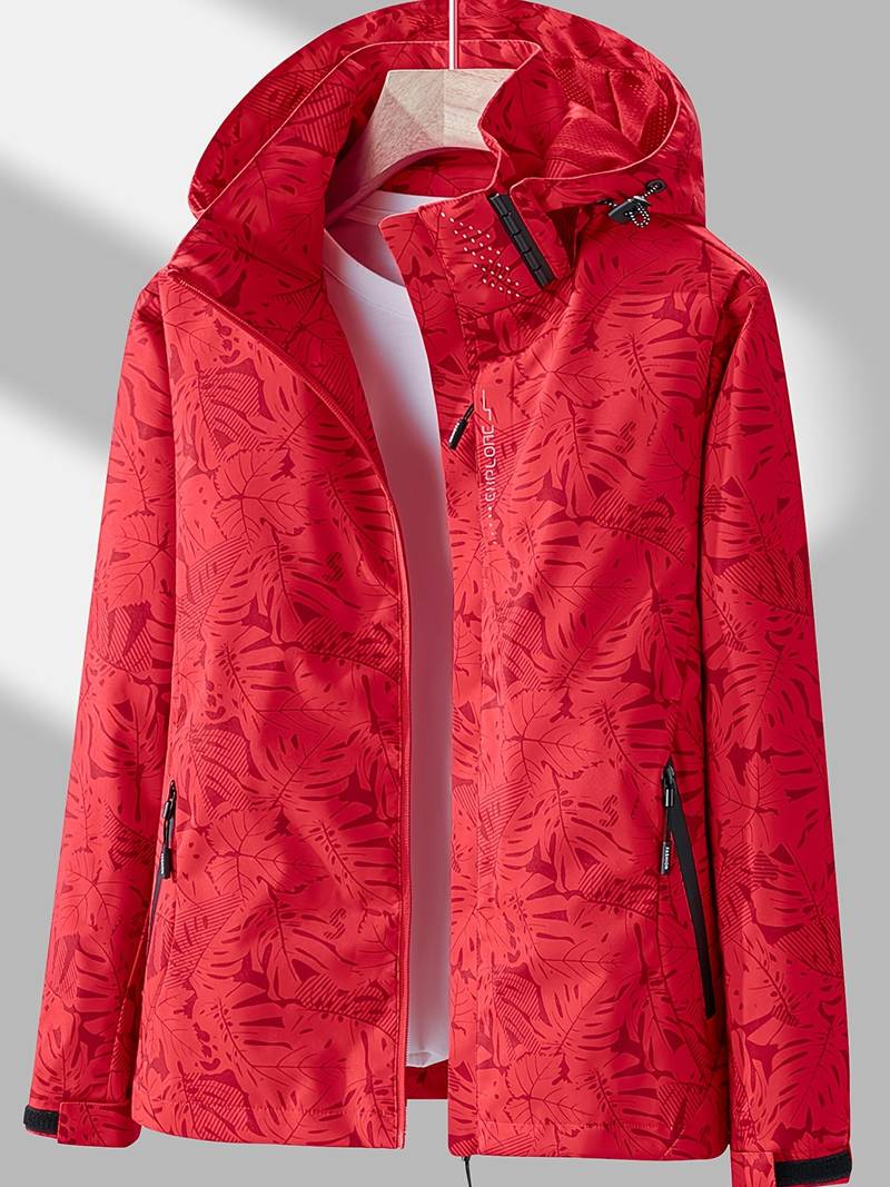 Veste Urbaine Imperméable avec Capuche pour Hommes, Élégante et Fonctionnelle 3