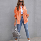 Veste en Jean Déchirée pour Femmes au Style Moderne et Confort Optimal 3