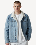 Veste en Jean Homme – Doublure Polaire pour Chaleur et Confort en Hiver 1