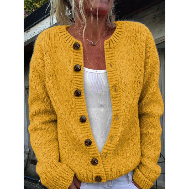 Cardigan femme à col en V - Manches longues