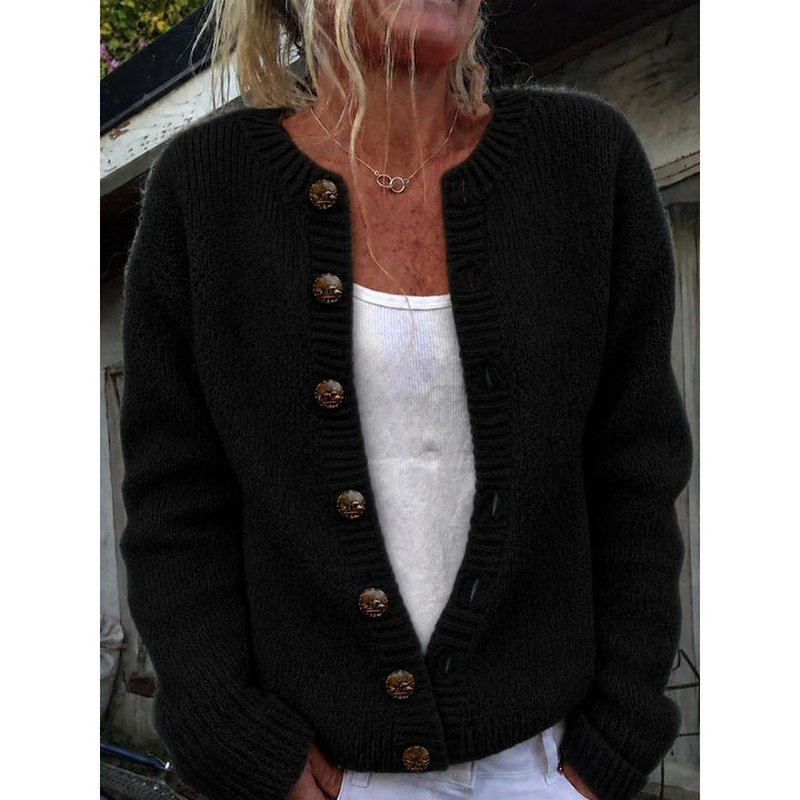 Cardigan femme à col en V - Manches longues