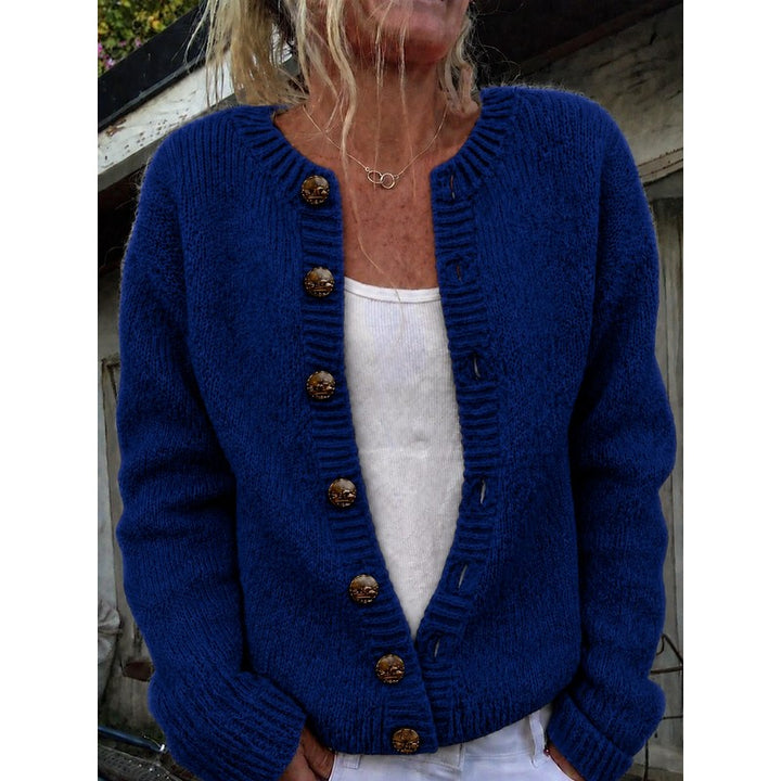 Cardigan femme à col en V - Manches longues