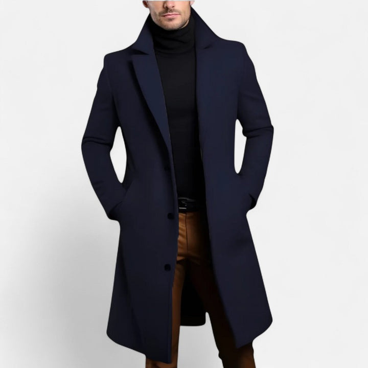 Manteau classique pour homme - Coupe droite