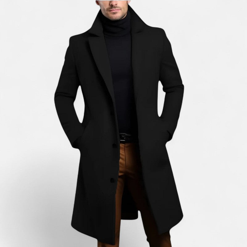 Manteau classique pour homme - Coupe droite