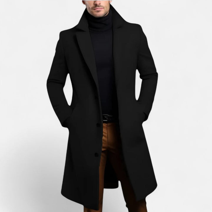 Manteau classique pour homme - Coupe droite
