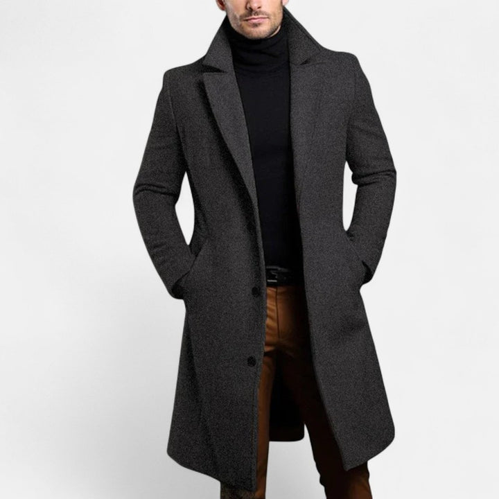 Manteau classique pour homme - Coupe droite