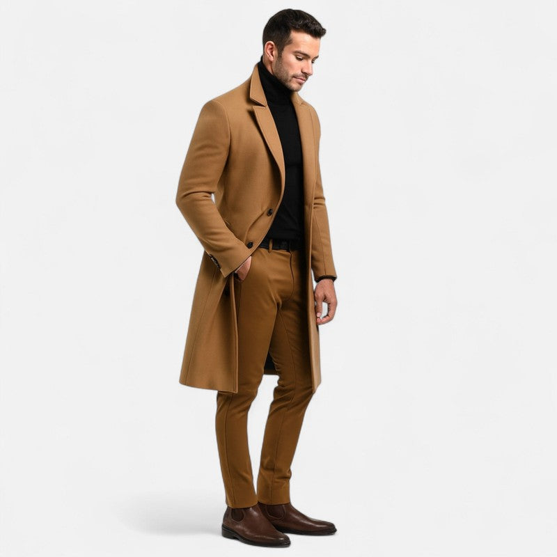 Manteau classique pour homme - Coupe droite