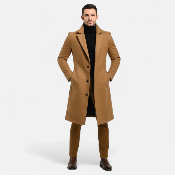 Manteau classique pour homme - Coupe droite