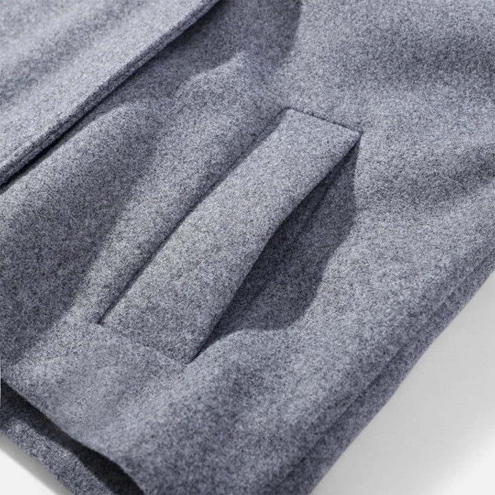 Manteau court oversize pour femme - Col structuré