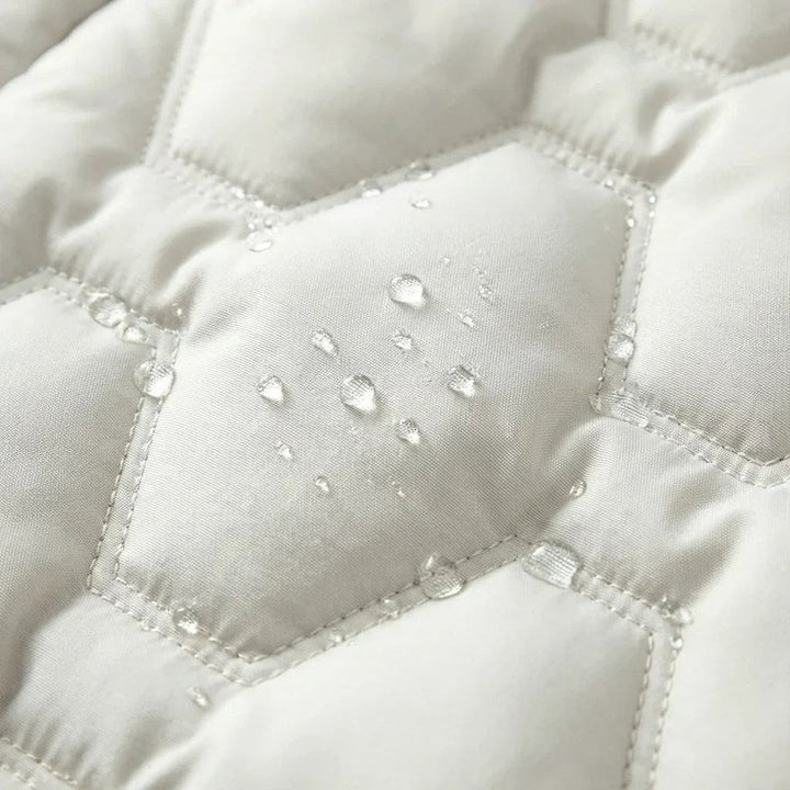 Manteau long capuchon - Coupe ajustée