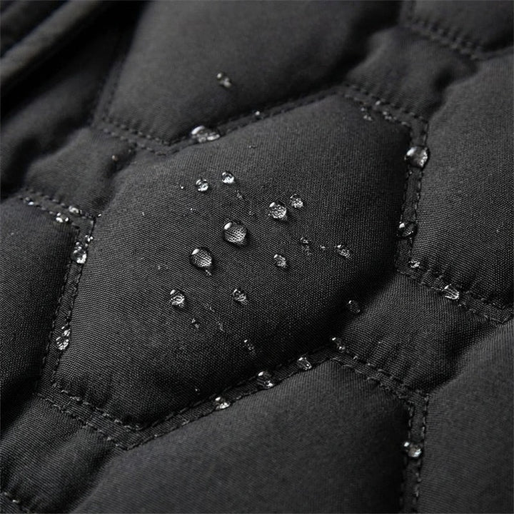 Manteau long capuchon - Coupe ajustée