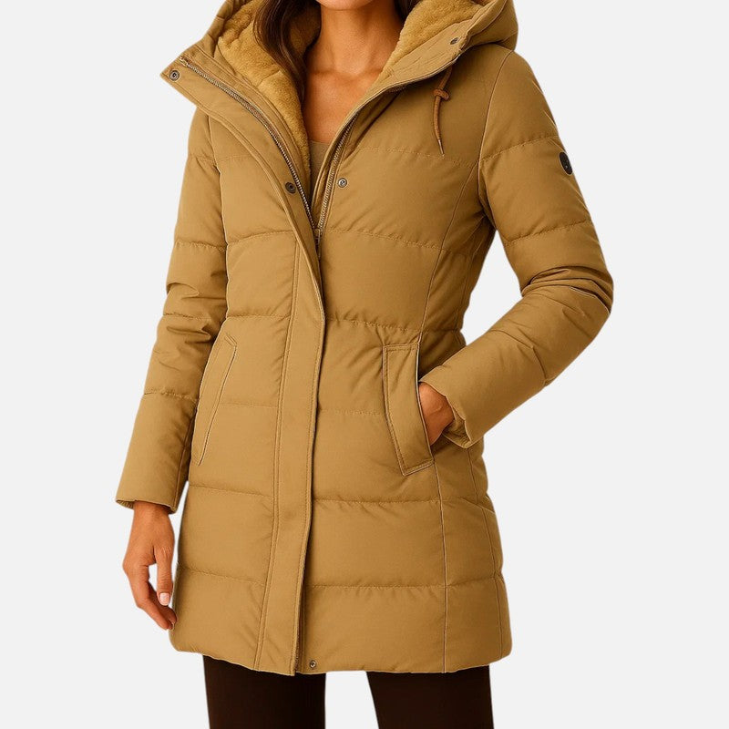 Manteau matelassé pour femme - Coupe ajustée