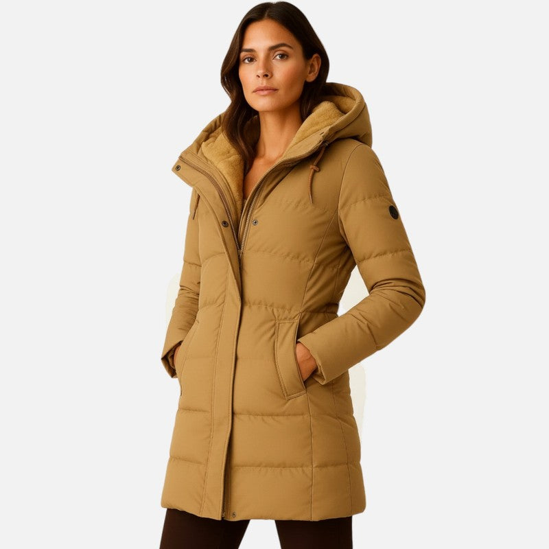 Manteau matelassé pour femme - Coupe ajustée