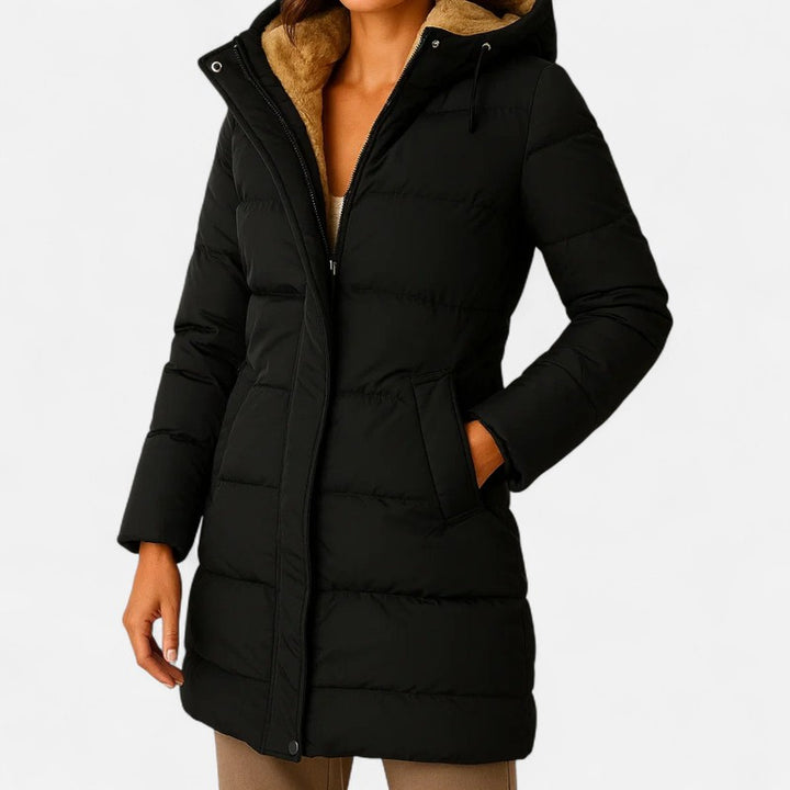 Manteau matelassé pour femme - Coupe ajustée