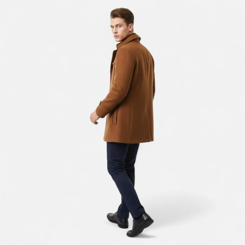 Manteau trench pour homme - Coupe structurée