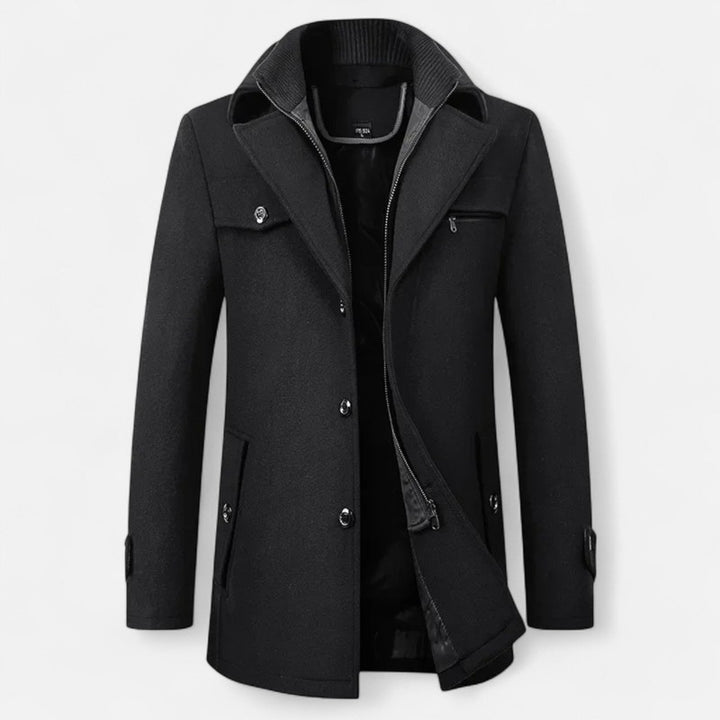 Manteau trench pour homme - Coupe structurée