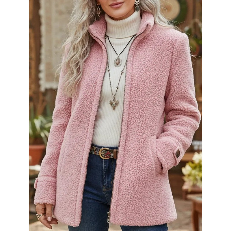 Manteau zippé femme - Coupe relaxée